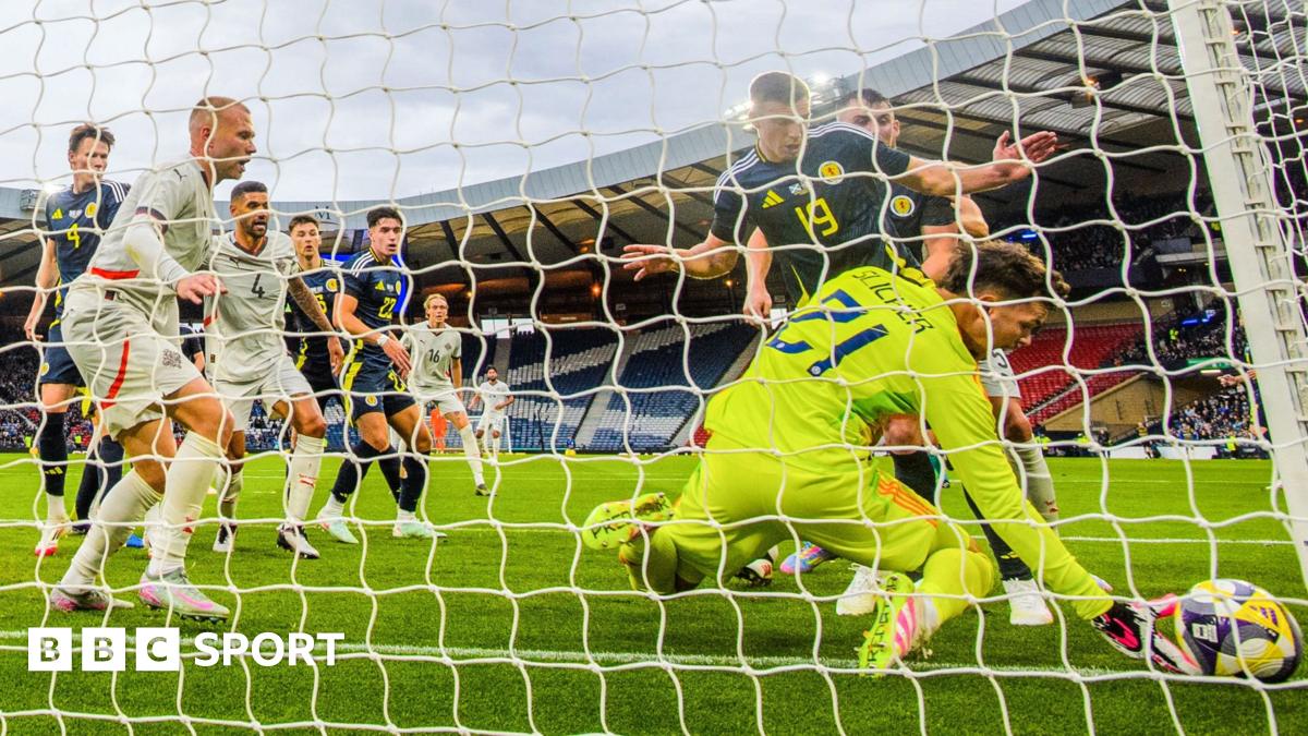 8324c2f0 4329 11f0 bace e1270fc31f5e Cieran Slicker endures horror debut - but who is Scotland's seventh-choice keeper?