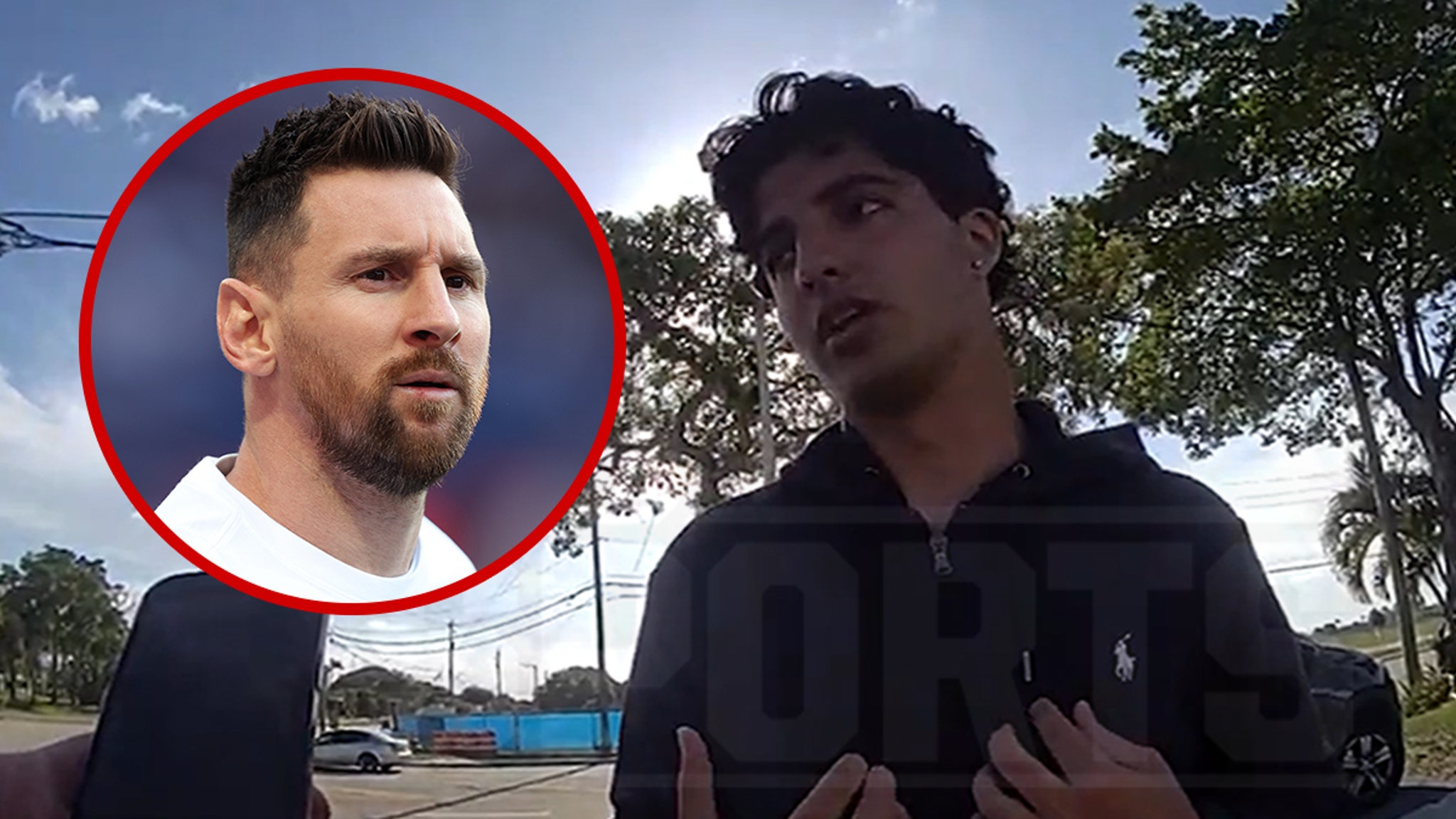 Lionel Messi Fan Chastised By Cop After Rushing Soccer Star