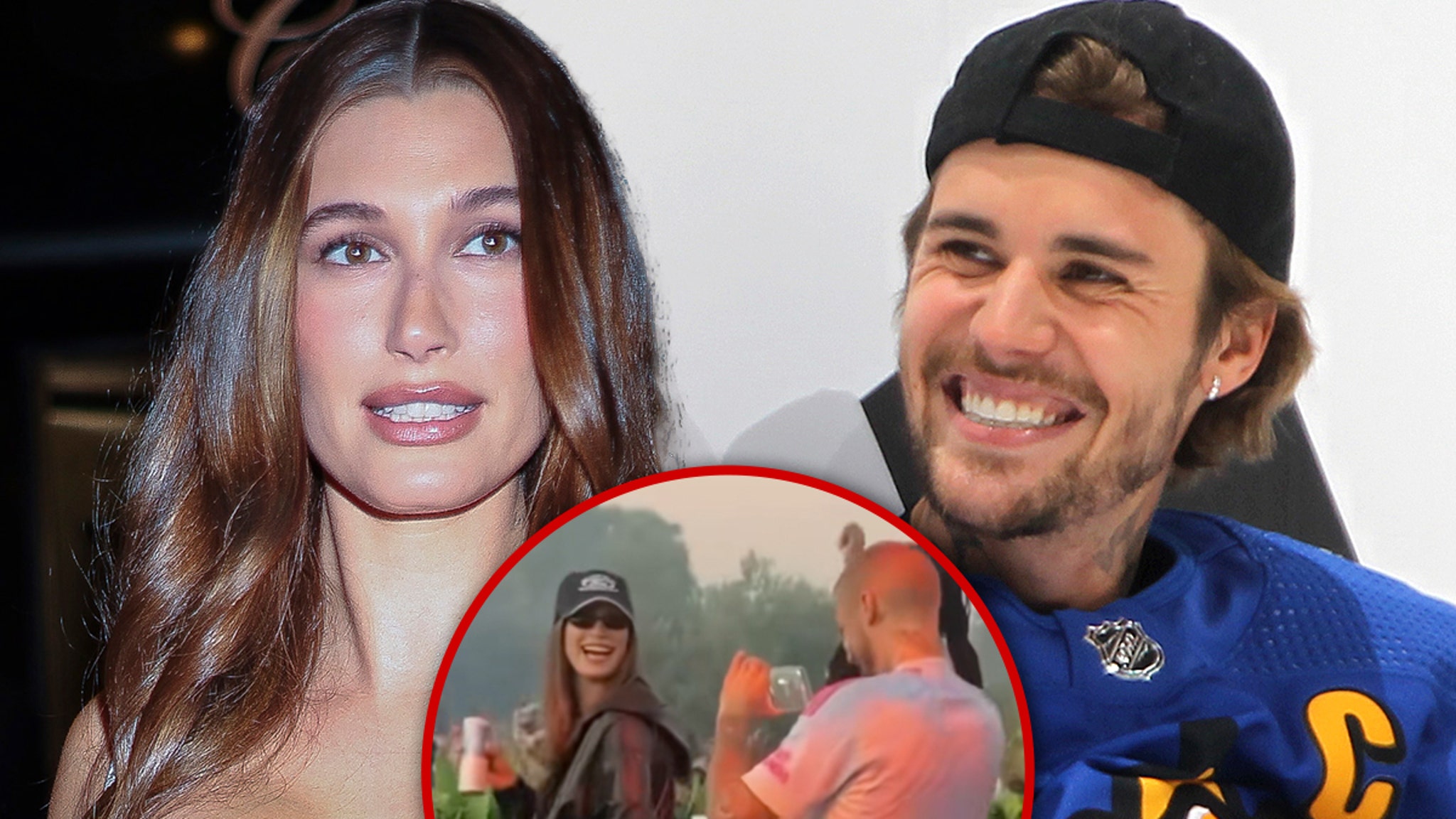 Justin & Hailey Bieber Dancing Together at Martin Garrix Show Amid Split Rumors