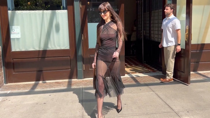Dakota Johnson Steps Out After Reported Chris Martin Split in Sheer Outfit dakota-johnson-kal-06-05-2025