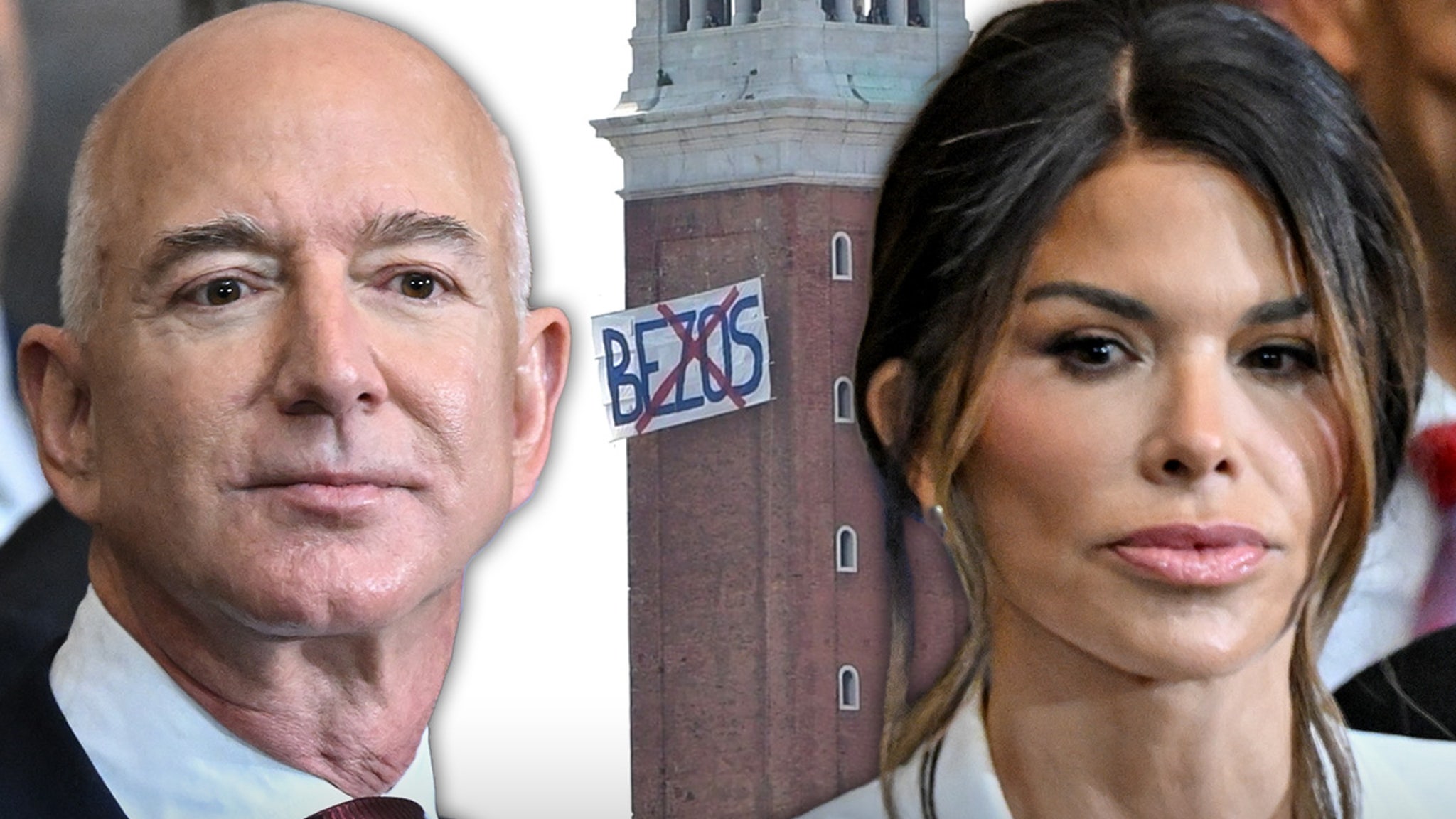 Venice Locals Protest Jeff Bezos & Lauren Sanchez's Upcoming Wedding
