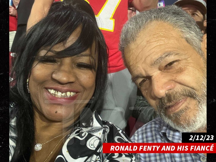 ronald fenty and his fiancé