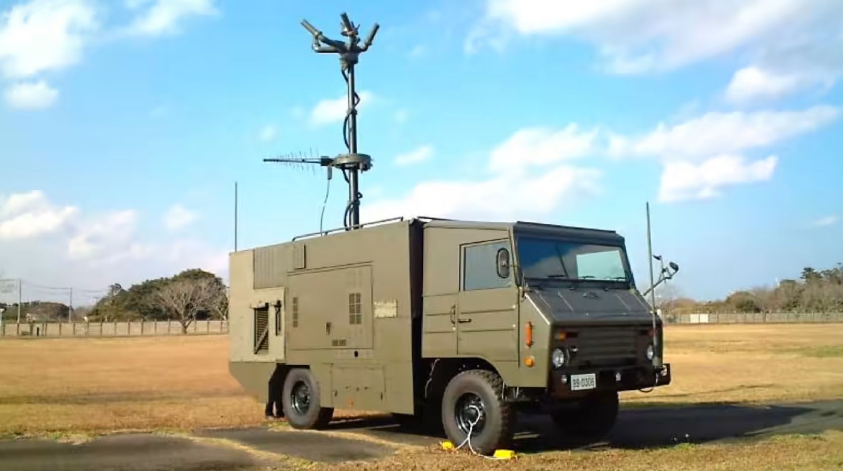 U.S. Stealth Drone Lands In Iran! Recalling 2011 Incident When Tehran Used GPF Spoofing To Checkmate USA A truck-mounted Network Electronic Warfare System, or NEWS, used by Japan's Ground Self-Defense Force.