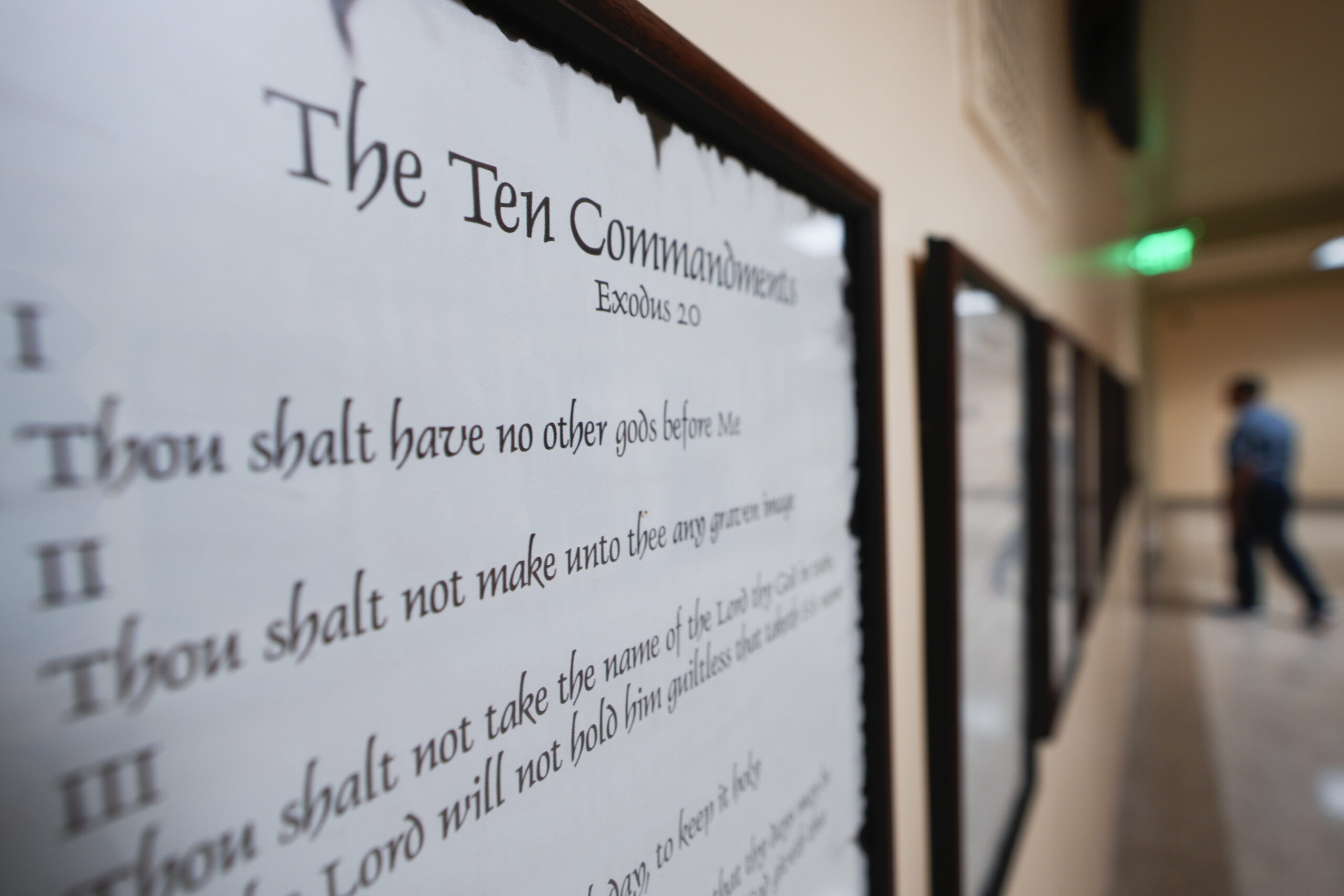 AP25171737398571 scaled Court blocks Louisiana law requiring schools to post Ten Commandments in classrooms