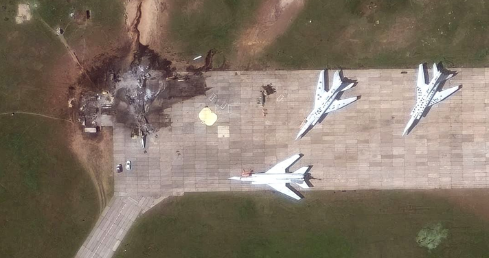 Bomber Less Than 10 Russian Bombers Destroyed In Ukraine's 