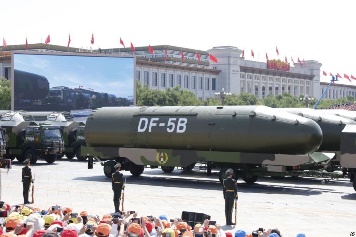 China Flaunts 12,000-KM Nuclear Missiles That Can Strike The U.S. Anywhere; Comes After Hegseth’s Provocation? Dongfeng DF-5B ICBM china