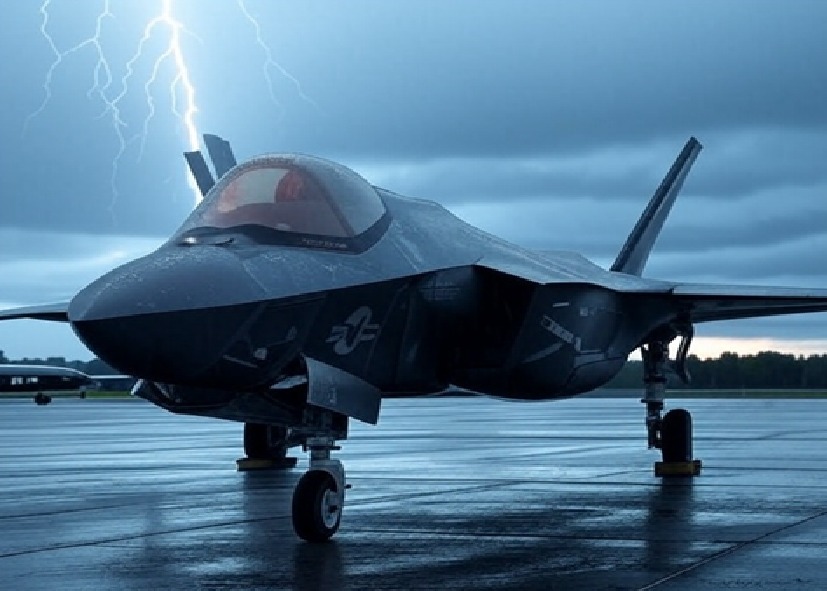 F35 Trump’s “Historic” F-35 Pitch “Falls Flat” As America’s Pride & Crown Jet Of Royal Navy Gathers Dust In India