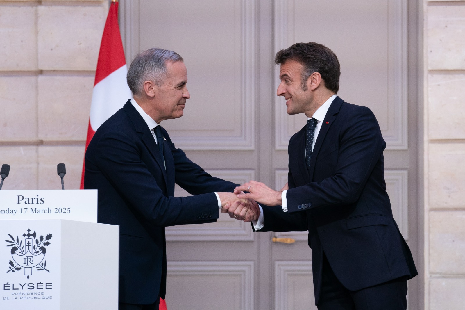 Canada To Reduce Security Dependence On The U.S.; Carney Says Ottawa Will Hit NATO's 2% Defense Spending Target This Year France Canada Canada To Reduce Security Dependence On The U.S.; Carney Says Ottawa Will Hit NATO's 2% Defense Spending Target This Year