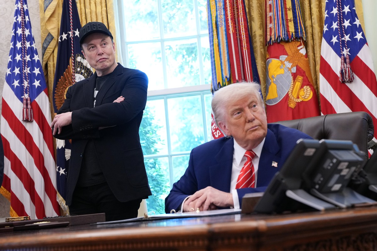 GettyImages 2217852528 The Trump-Musk feud has been great for X, which jumped up the App Store charts