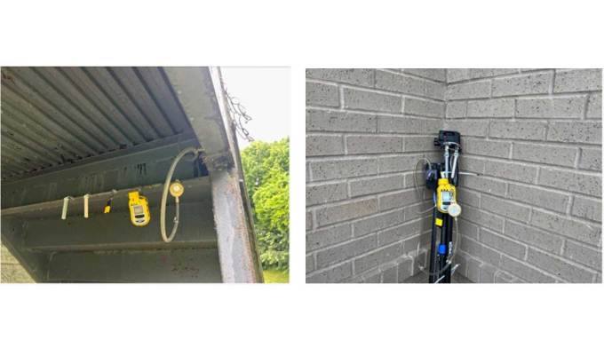 Air quality tests around xAI's Memphis data center raise questions Photos of air quality monitoring equipment show them close to buildings.