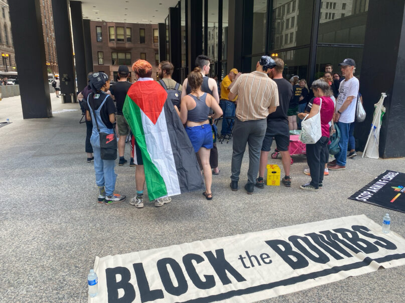 JVP Chicago members attempt indefinite fast to draw attention to Gaza starvation crisis RNS JVP Hunger Strike2 JVP Chicago members attempt indefinite fast to draw attention to Gaza starvation crisis