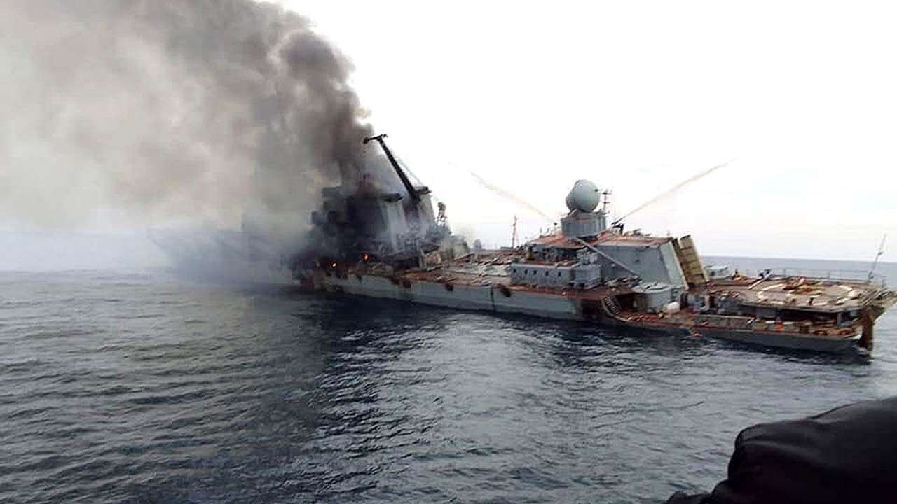 Russia's Russia's Moskva warship