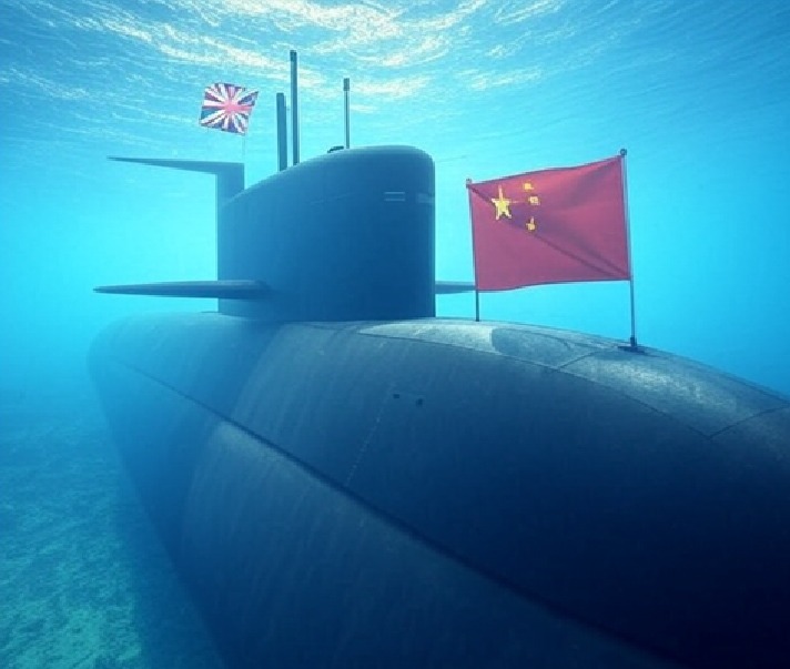 SUBMARINE British Submarine In Chinese Hands! Beijing 