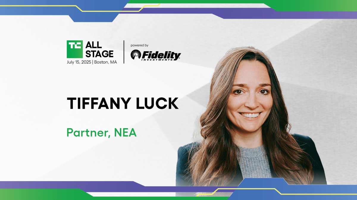 Tiffany Luck SpeakerArticleImageHeader TCAllStage Tiffany Luck on winning over VCs at TC All Stage