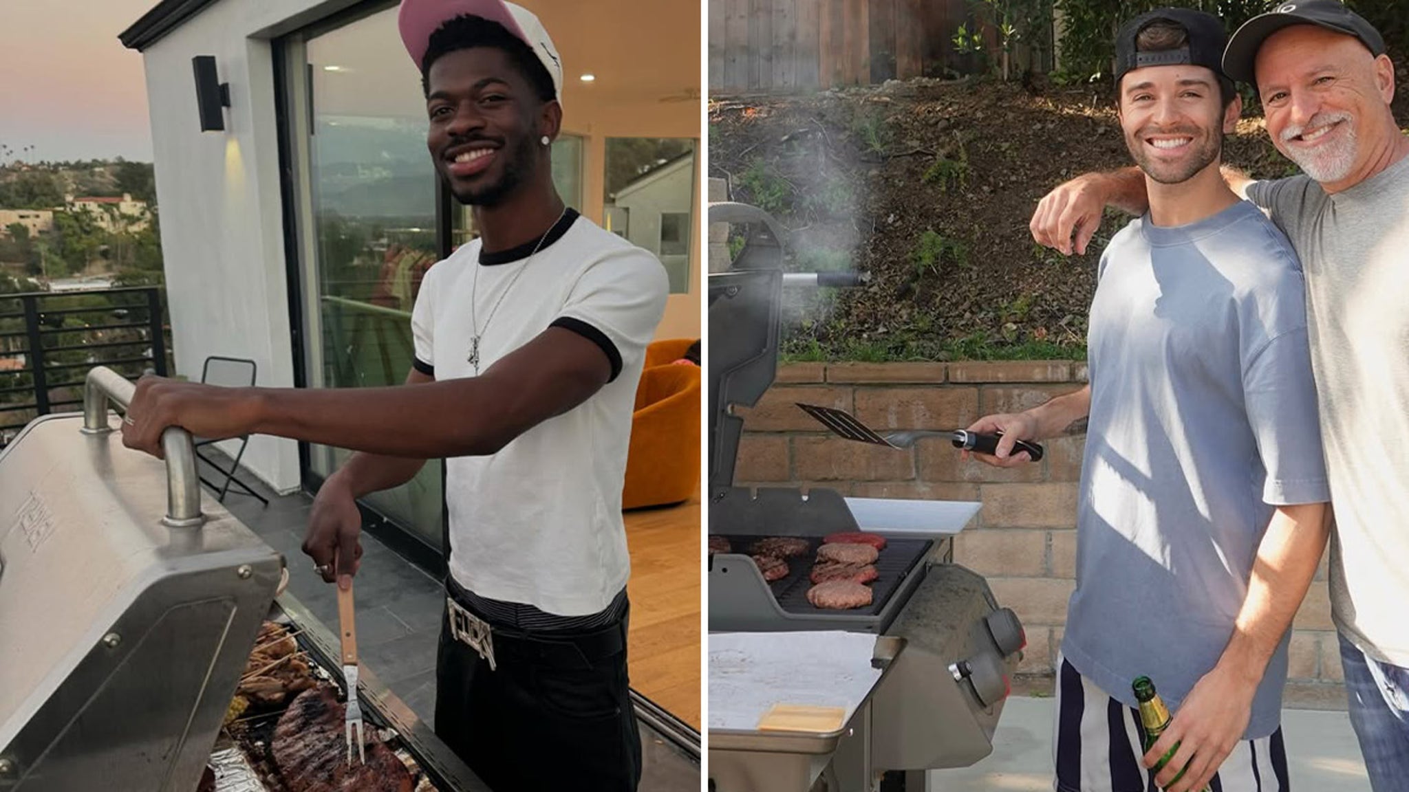 Stars Barbecuing Their Way Into Vacation Mode, From Lil Nas X to Henry Cavill