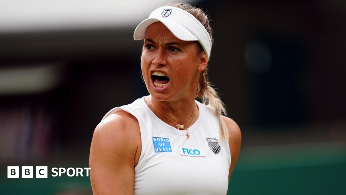a9055b00 55fe 11f0 b5c5 012c5796682d Wimbledon 2025: Yulia Putintseva appeals to umpire over safety concern
