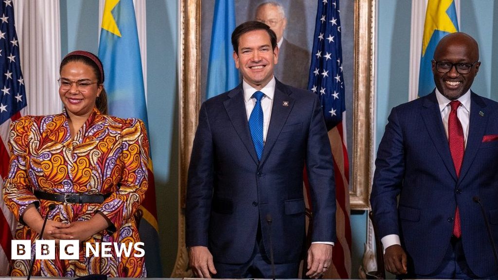 b2f6c9e0 535c 11f0 8485 7bd50fa63665 DR Congo and Rwanda sign long-awaited peace deal in Washington