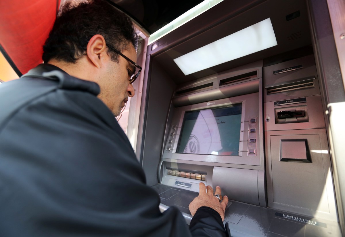 bank sepah atm iran tehran Pro-Israel hacktivist group claims responsibility for alleged Iranian bank hack