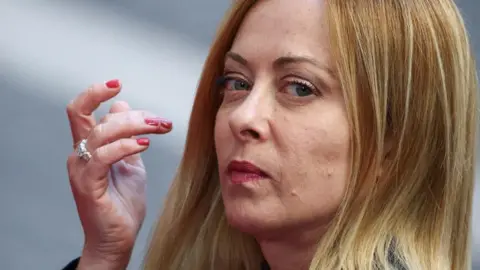 Italy citizenship referendum polarises country Reuters Italian Prime Minister Giorgia Meloni. Photo: June 2025