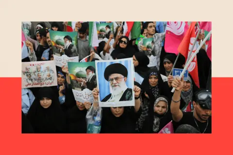 When the Supreme Leader emerges, he'll be leading a changed Iran Getty Images Demonstrators take part in anti-Israel and anti-US demonstrations in Tehran, Iran, on 14 June 2025.