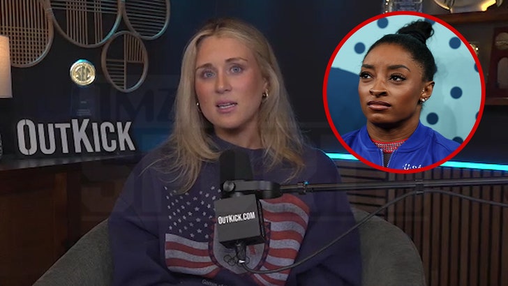 Riley Gaines Open to Working W/ Simone Biles After Online Spat Over Trans Athletes riley_gaines_kal