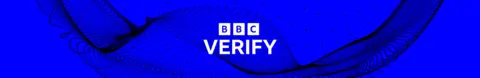 The BBC Verify banner 