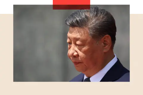 Xi's real test is not Trump's trade war Getty Images Chinese President Xi Jinping