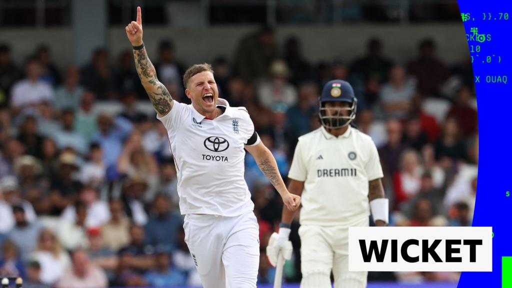 d3c10a90 4f7f 11f0 86d5 3b52b53af158 England vs India first Test: Brydon Carse takes early Yashasvi Jaiswal wicket