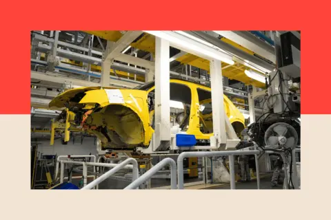China's electric cars are cheaper, but is there a deeper cost? Renault A Renault car on an automated assembly line