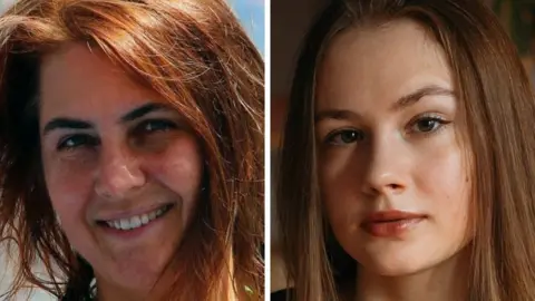 How Belarus dissidents in exile abroad are pursued and threatened BBC Two women pictured separately are Belarusian dissidents who have left their home country.