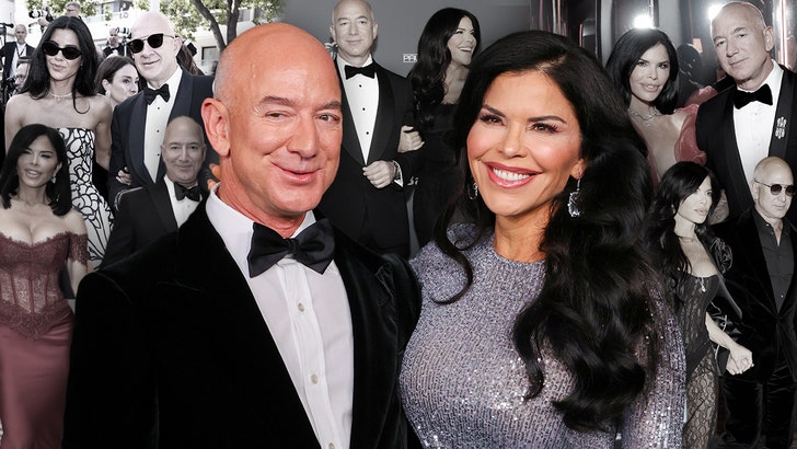 Jeff Bezos and Lauren Sanchez Stay at Swanky Venice Hotel for Wedding Jeff-Bezos-lauren-sanchez-timeline