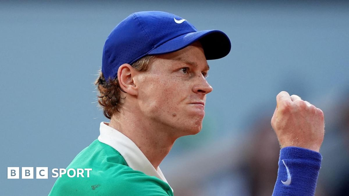 e317d710 4315 11f0 9ff2 b1b12bd4e388 French Open 2025 results: Jannik Sinner beats Novak Djokovic to set up Carlos Alcaraz final