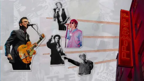 Fans and musicians share memories of Sheffield's The Leadmill Graphic image of The Leadmill showing some of the bands and acts who have been on stage including Jarvis Cocker of Pulp and Liam Gallagher of Oasis