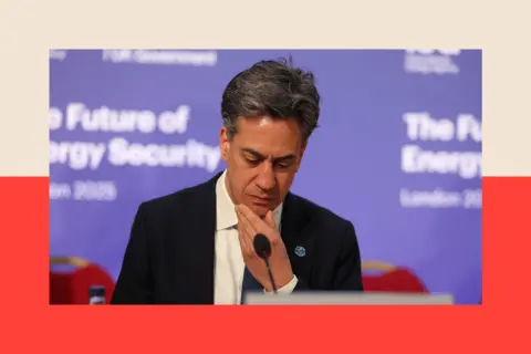 The huge sums energy firms get to NOT provide power Getty Images Ed Miliband during the International Summit on the Future of Energy Security in London, UK, on 25 April 2025.