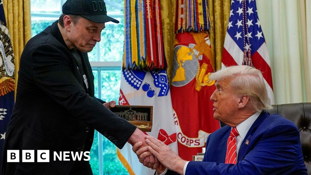 eca3b970 42fc 11f0 bace e1270fc31f5e How Trump and Musk are intertwined despite falling out
