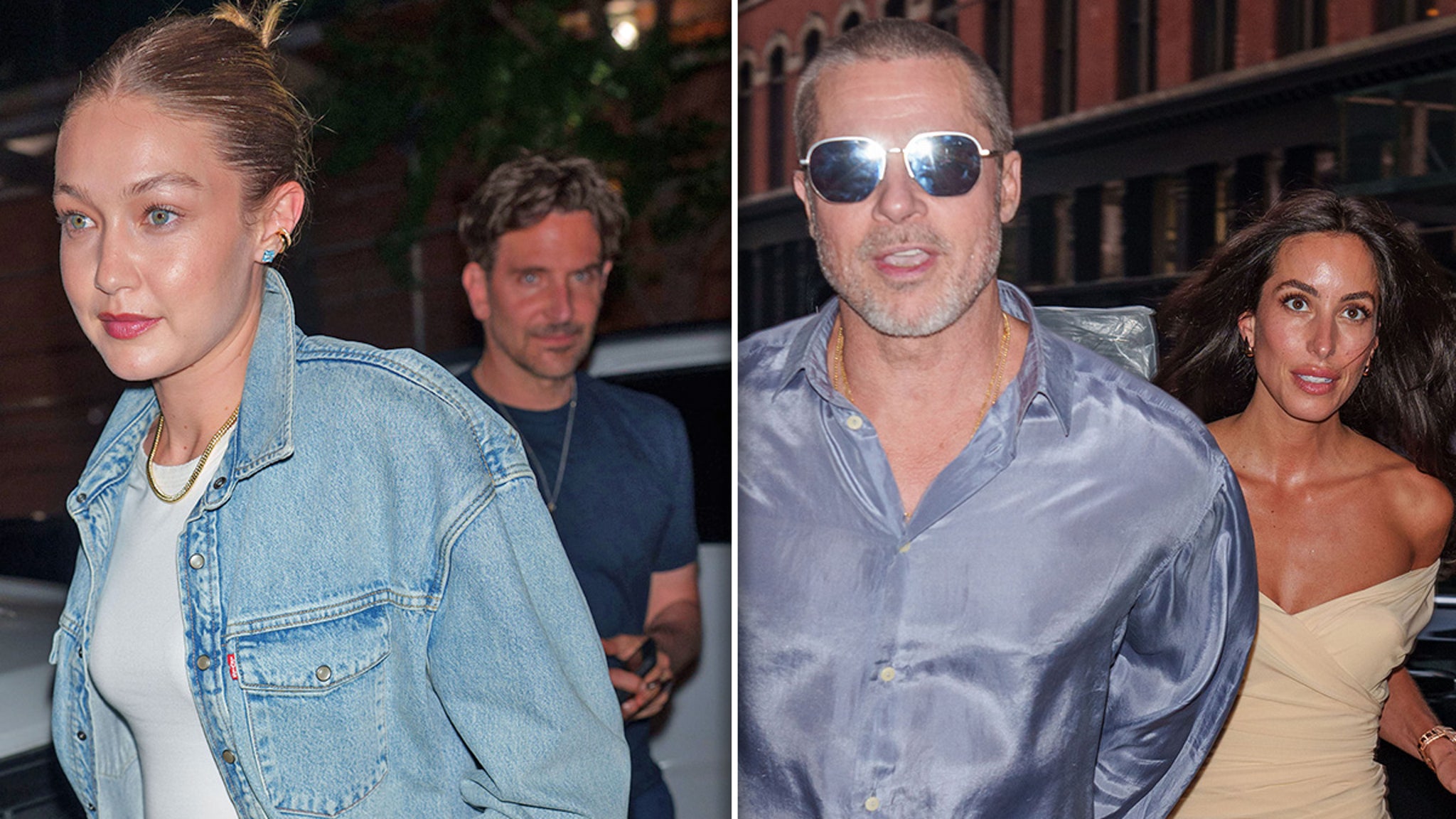 Bradley Cooper & Gigi Hadid Go on Double Date with Brad Pitt & Ines de Ramon