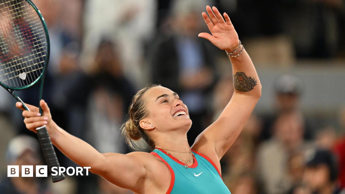 f28650b0 4224 11f0 b20c 254fbe4c91e0 French Open 2025 results: Aryna Sabalenka beats Iga Swiatek before Coco Gauff ends Lois Boisson's run