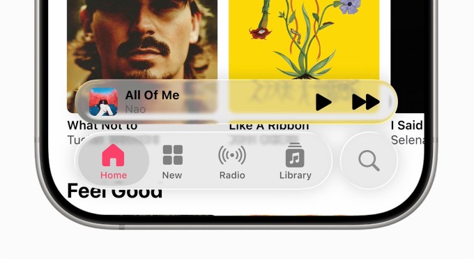Love it or hate it? Apple's new 'Liquid Glass' design is getting mixed reviews liquid glass apple music Love it or hate it? Apple's new 'Liquid Glass' design is getting mixed reviews