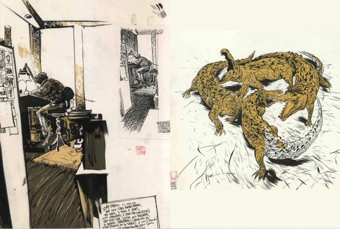 Cartoonist Paul Pope is more worried about killer robots than AI plagiarism paul pope studio Cartoonist Paul Pope is more worried about killer robots than AI plagiarism