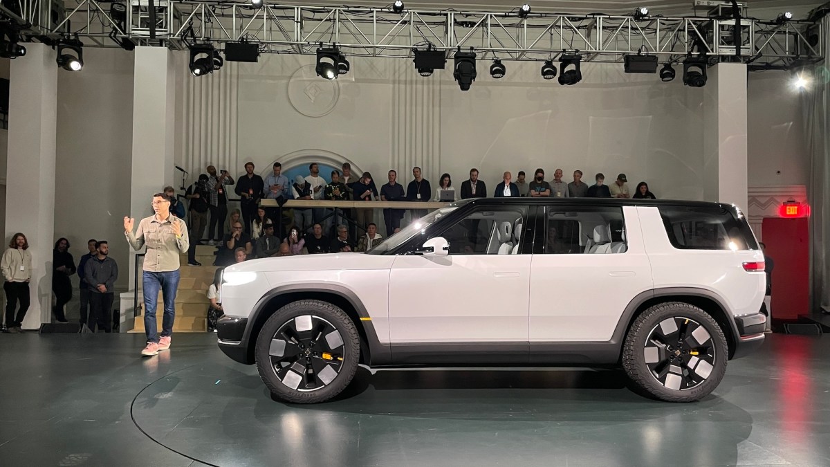 rivian rj scaringe r2 Rivian cuts dozens on manufacturing team ahead of R2 launch