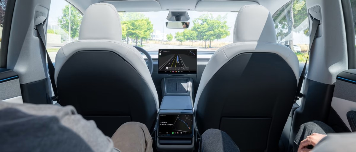 tesla robotaxi interior Tesla launches robotaxi rides in Austin with big promises and unanswered questions
