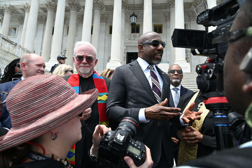Faith leaders, lawmakers argue GOP bill benefits the ultra-wealthy by hurting the poor webRNS BBB Protest2 Faith leaders, lawmakers argue GOP bill benefits the ultra-wealthy by hurting the poor