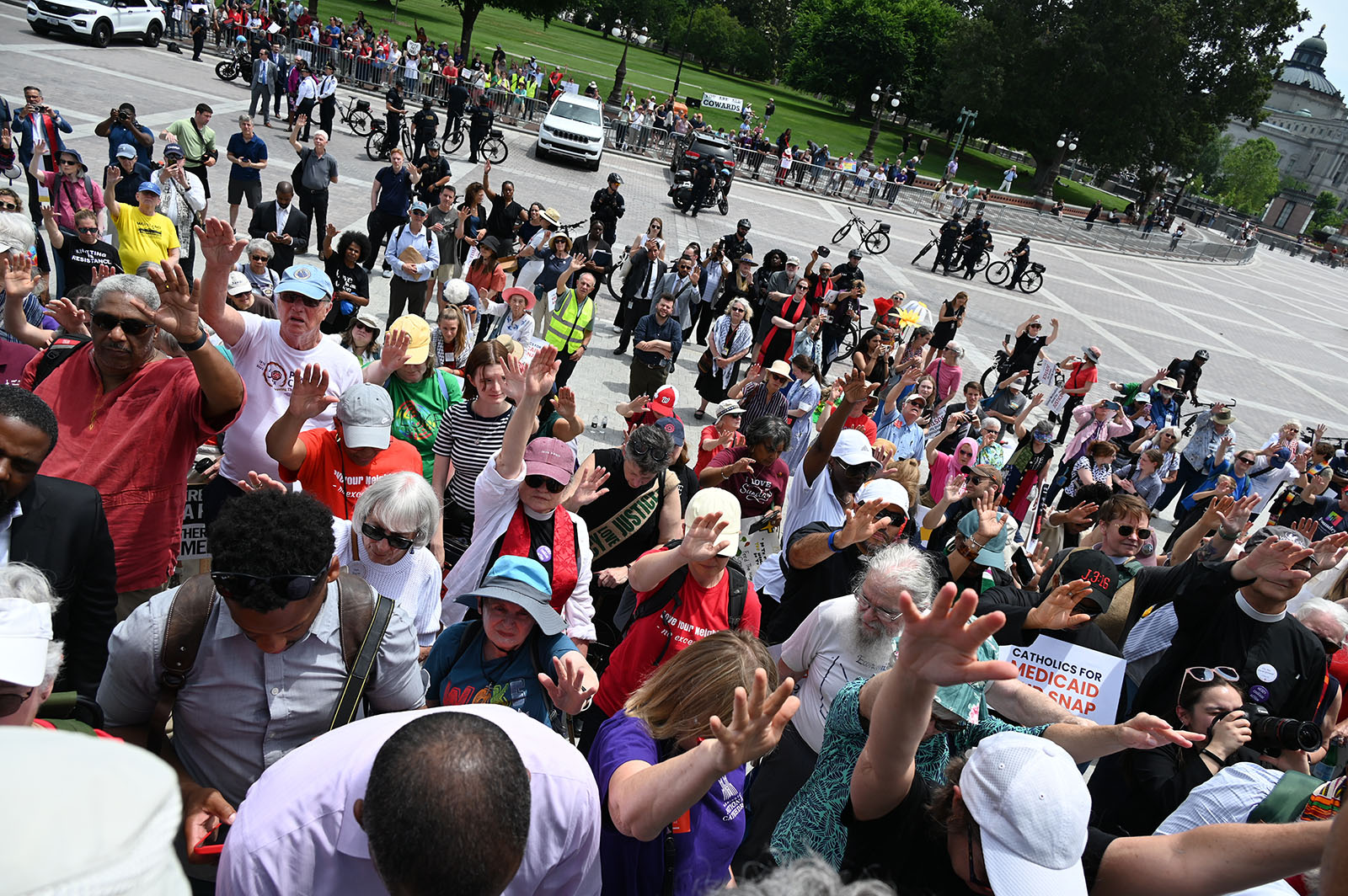 webRNS BBB Protest3 Faith leaders, lawmakers argue GOP bill benefits the ultra-wealthy by hurting the poor