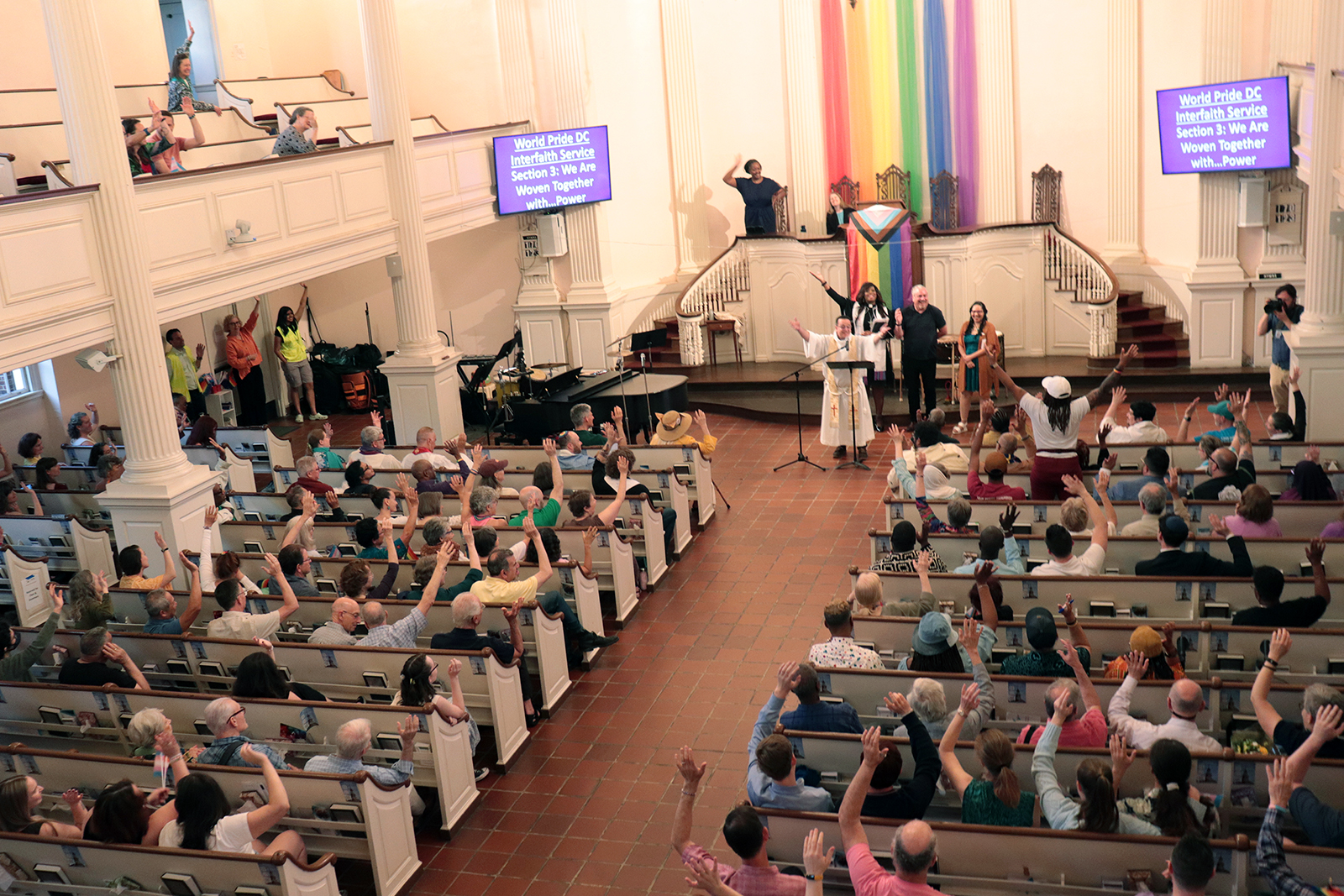 webRNS Interfaith Pride1 Array of rainbows and religions marks WorldPride interfaith service in DC