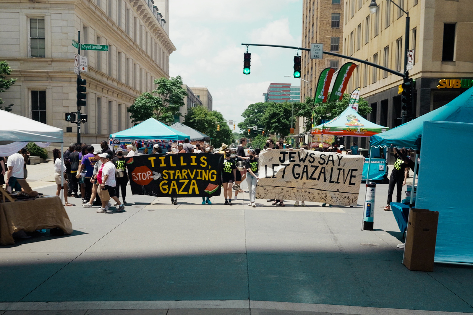 webRNS JVP Fast1 A Jewish group is taking turns fasting to bring attention to starving Gazans