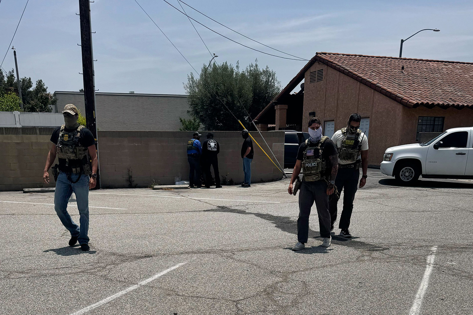webRNS LA Pastor Immigration1 California pastor says apparent immigration agents waved a weapon at her in church parking lot