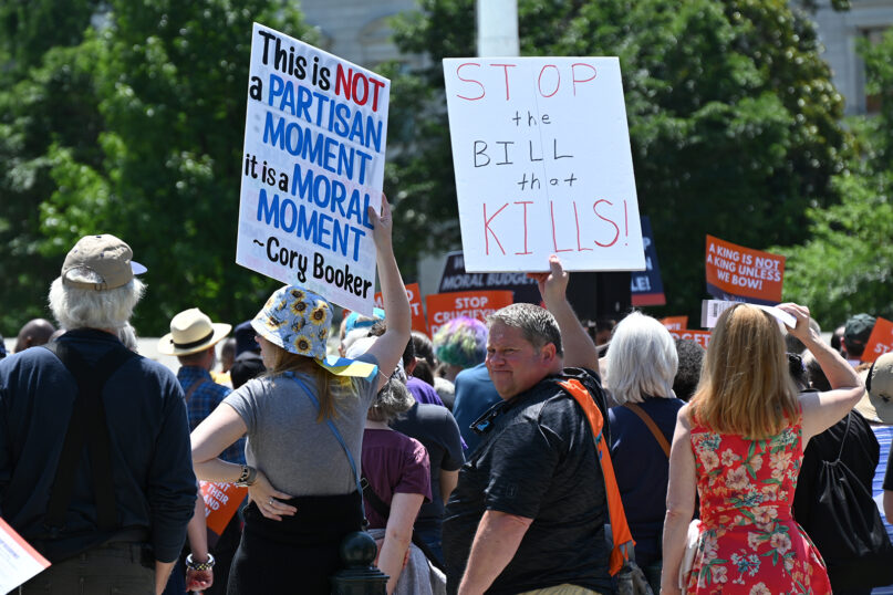 In rare move, Catholic leaders issue dueling letters criticizing GOP budget bill webRNS Moral Mondays05 060225 In rare move, Catholic leaders issue dueling letters criticizing GOP budget bill