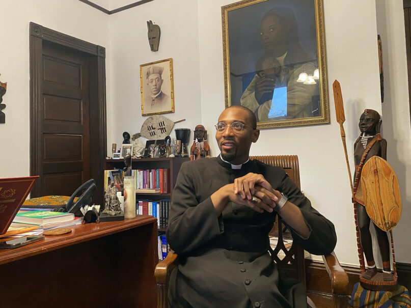 Black Catholics in New Orleans embrace Pope Leo as their own webRNS New Orleans Leo1 Black Catholics in New Orleans embrace Pope Leo as their own