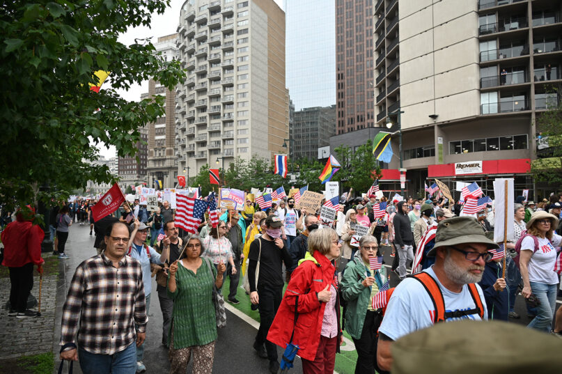 webRNS No Kings3 At Philadelphia's ‘No Kings’ protest, faith leaders urge crowd to 'rebuke hate'