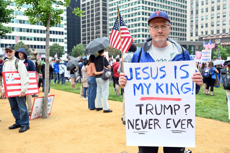 webRNS No Kings4 At Philadelphia's ‘No Kings’ protest, faith leaders urge crowd to 'rebuke hate'